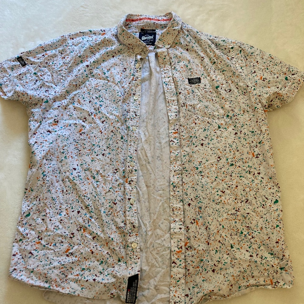 XXL Kids SUPERDRY Casual Tropical Shirt
